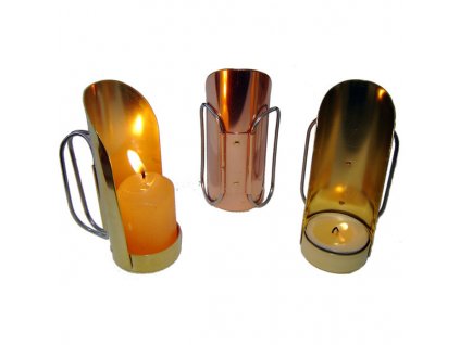 Mosazná lucerna na svíčky TDC TREKKER LANTERN - Brass