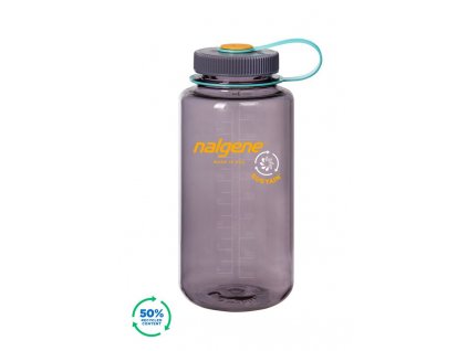 Láhev NALGENE Wide Mouth Sustain 1000ml - AUBERGINE - 50% recyklát