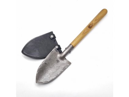Rýč a polní lopatka PanzerSpade + kožené pouzdro