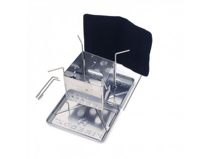 Turistický vařič DŘÍVKÁČ Firebox Gen2 Nano Ultralight Stove X-Case KIT