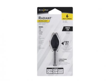 230 4 mikro svitilna nite ize radiant barva pouzdra barva svetla transparentni bila led BUSHCRAFTshop CZ 011