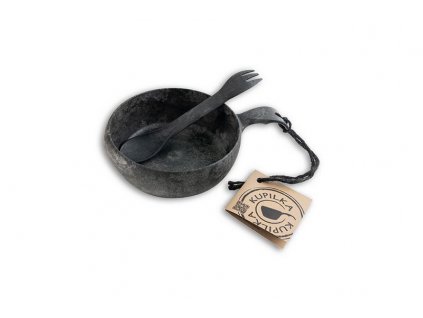 Kupilka MISKA Junior 330 ml + spork 165 SET - Kelo (BLACK)