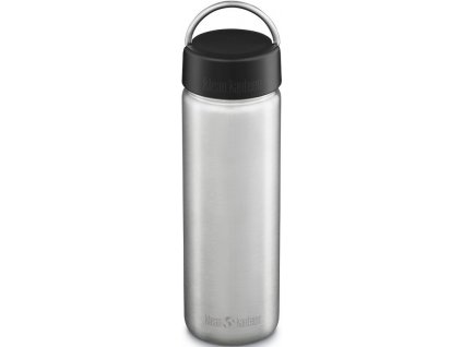 Láhev KLEAN KANTEEN Wide 800 ml - Loop Cap 2022 - Brushed Stainless