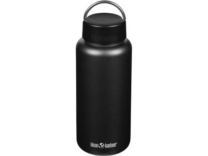 Láhev KLEAN KANTEEN Wide 1182 ml - Loop Cap 2022 - Black
