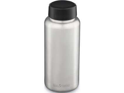 Láhev KLEAN KANTEEN Wide 1182 ml - Loop Cap 2022 - Brushed Stainless