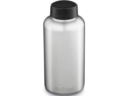 Láhev KLEAN KANTEEN Wide 1900ml - Loop Cap 2022 - Brushed Stainless
