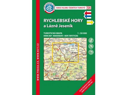 Turistická mapa - Rychlebské hory, 7. vydání, 2020