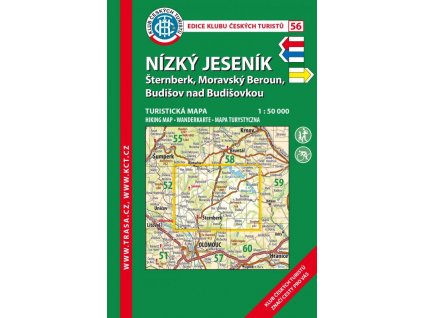 21021 turisticka mapa nizky jesenik 6 vydani 2017