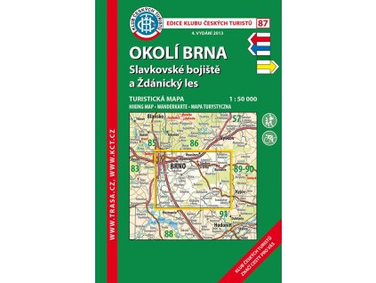 21066 turisticka mapa okoli brna slavkovsko 5 vydani 2019