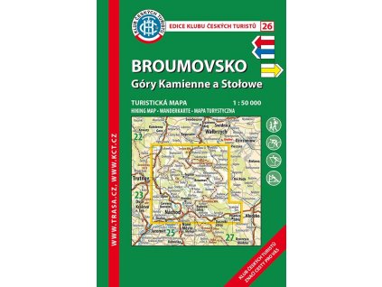 20958 turisticka mapa broumovsko a gory kamienne 7 vydani 2018