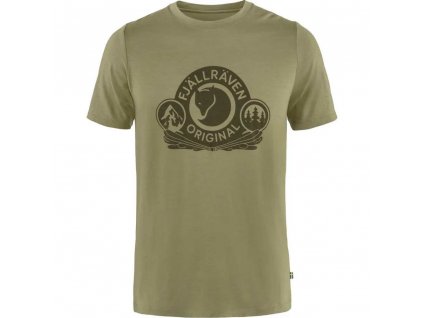 Tričko Fjällräven Abisko Wool Classic SS M - Light Olive