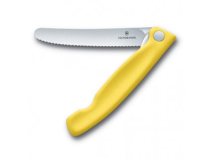 Skládací svačinový nůž VICTORINOX Swiss Classic - žlutý