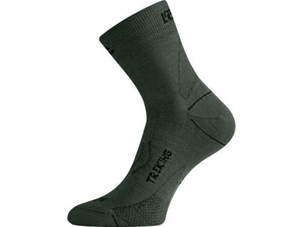 Ponožky Lasting TNW 75% Merino - zelené
