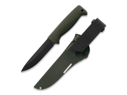 Nůž Peltonen Knives Sissipuukko M07 (PTFE 2024) Ranger Knife Olive - kompozitní pouzdro FJP135