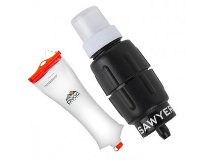 Sada vodního filtru SAWYER SP2129 MICRO + Skládací láhev CNOC Vecto 3L