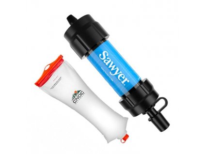 Sada vodního filtru SAWYER SP128 MINI + Skládací láhev CNOC Vecto 3L