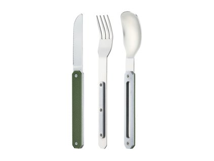 0116493 akinod magnetic straight cutlery 12h34 mirror aluminium kaki