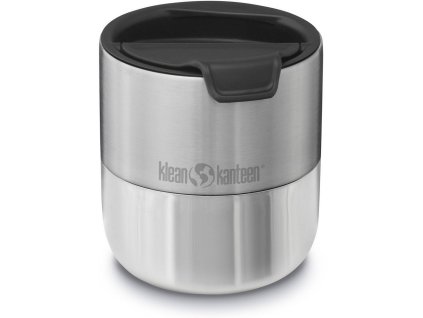 Termohrnek nerezový s víčkem Klean Kanteen Rise Lowball  (w/ Flip Lid) 296ml - Brushed Stainless