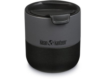 Termohrnek nerezový s víčkem Klean Kanteen Rise Lowball  (w/ Flip Lid) 296ml - Asphalt