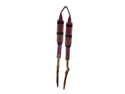 Ramena pro tašku RANEC JUBÖ Bushcraft WAXED - červená/písková