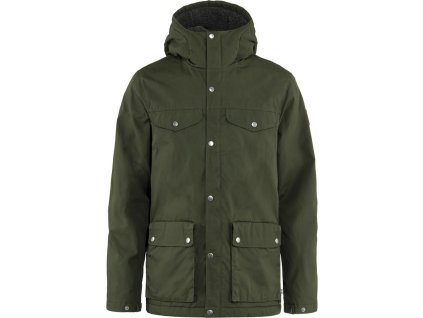Zateplená bunda Fjällräven Greenland Winter Jacket M - Deep Forest