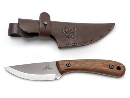 1595 beavercraft bsh7 wild harvest bushcraft knife carbon steel 90mm walnut 01