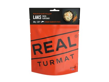 Dehydratované jídlo REAL TURMAT Creamy salmon with pasta - losos s těstovinami - 500g