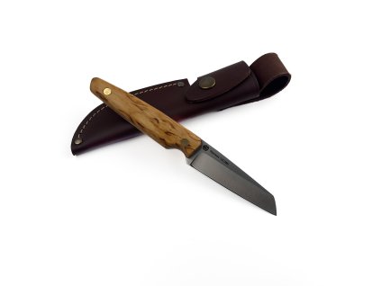 Nůž NKD Wharncliffe 80 Curly Birch - 14C28N