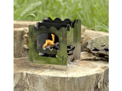 Turistický vařič "DŘÍVKÁČ" Petromax HOBO Stove - BEZ HORNÍHO NÁSTAVCE