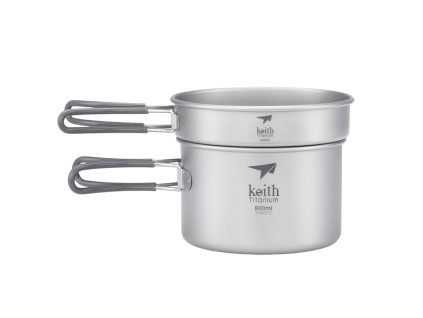 Titanová dvoudílná sada na vaření Keith Cook Set Ti6012 (170g)