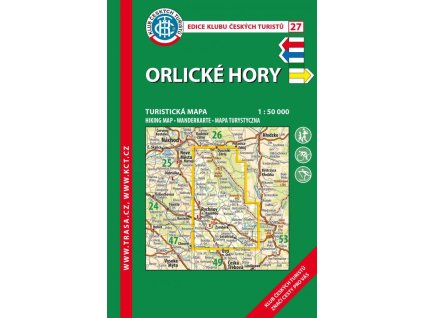 Turistická mapa - Orlické hory, 9. vydání, 2023