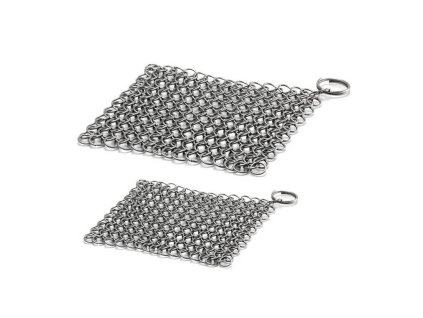 Ocelová drátěnka na ocelové a litinové nádobí Petromax Ring Cleaner 20 cm