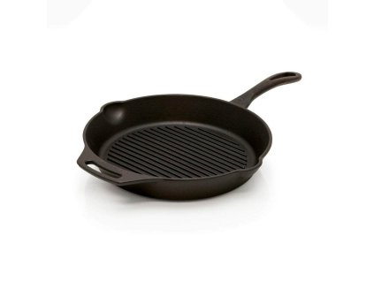 Grilovací litinová pánev s rukojetí Petromax GP30, průměr 30 cm