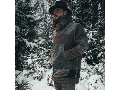 Anorak JUBÖ Bushcraft Waxed & Woolen