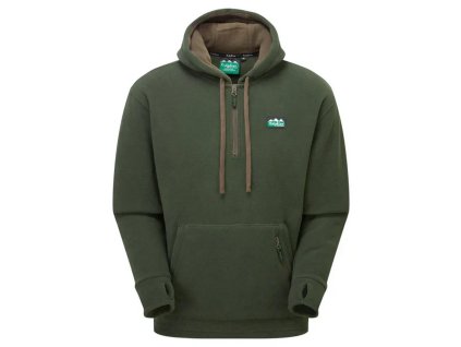 Mikina Ridgeline Ballistic Long Sleeved Fleece Hoodie - Deep Forest
