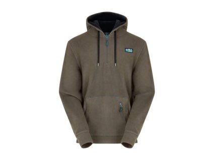 Mikina Ridgeline Ballistic Long Sleeved Fleece Hoodie - Smokey Olive
