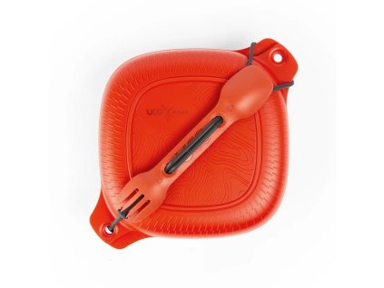 Jídelní sada UCO ECO Mess Kit 4 dílná - Chili Red