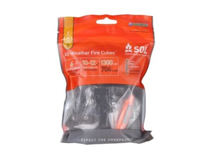 Voděodolný podpalovač SOL® All-Weather Fire Cubes™