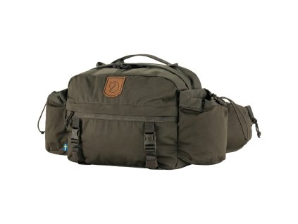Robustní ledvinka Fjällräven Singi Hip Pack 10 - Dark Olive