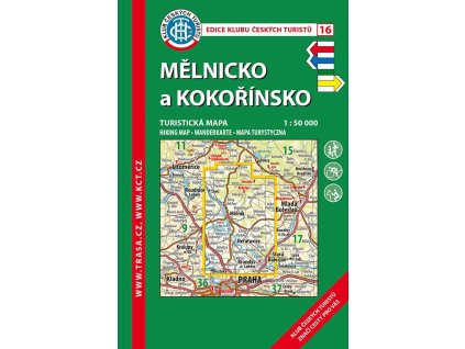 Turistická mapa - Mělnicko a Kokořínsko, 9. vydání, 2023