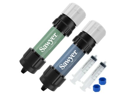 Vodní cestovní filtr SAWYER Dual Threaded MINI Twin Pack