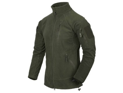 Bunda Helikon-Tex Alpha Tactical Fleece - Olive Green