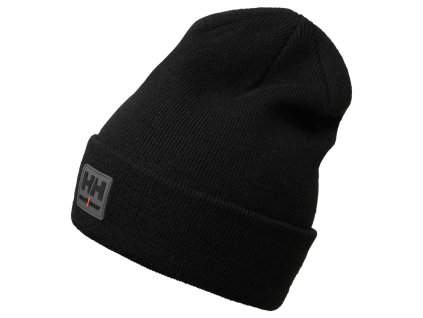 Čepice Helly Hansen KENSINGTON FLAT BEANIE - BLACK