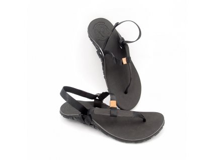 Barefoot sandály BOSKYshoes Light BUSHCRAFT Edition Black
