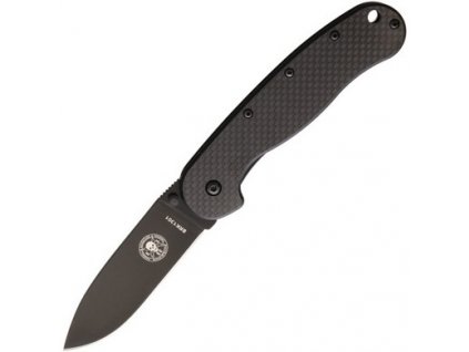 Nůž Esee AVISPA Framelock D2 / Carbon G10 - black - BEZ KRABIČKY