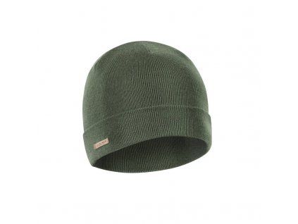 Pletená Merino čepice HELIKON Winter Merino Beanie - Adaptive Green