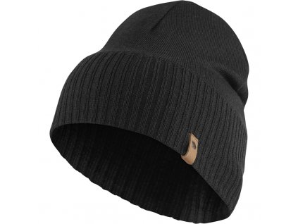 Čepice Fjällräven Merino Lite Hat - Black