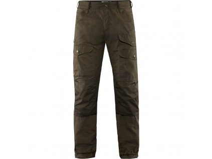 Kalhoty Fjällräven Vidda Pro Ventilated Trousers - Dark Olive LONG