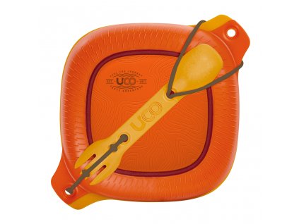 5611 1 jidelni sada uco mess kit 4 dilna retro sunrise