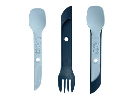 Příborová sada UCO Switch Spork Utensil Set - Stone Blue